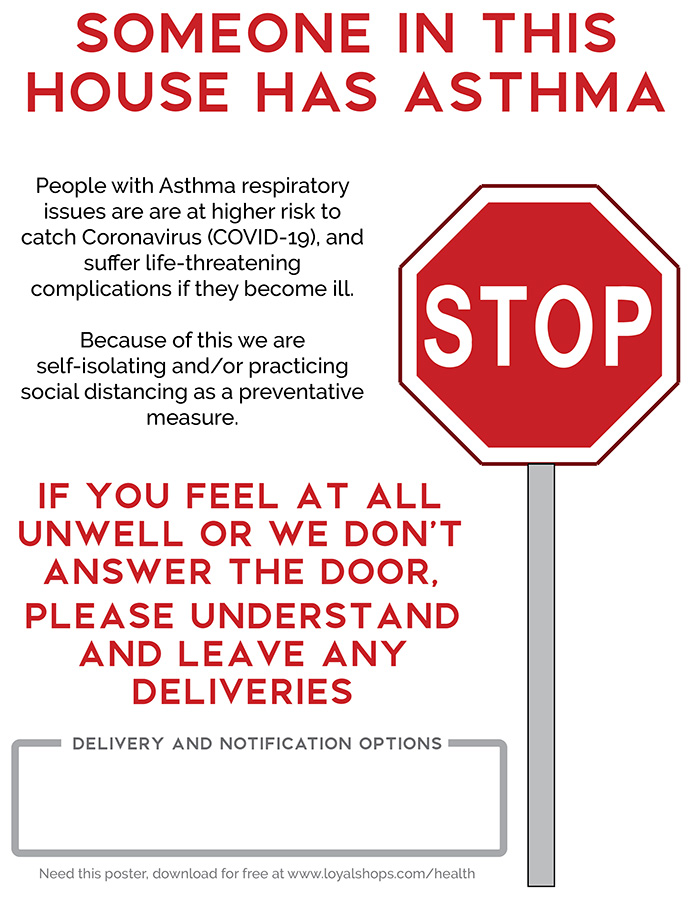 Asthma Warning