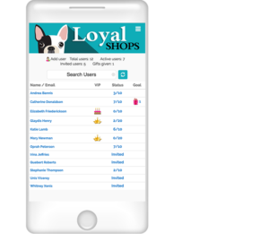 Loyalty Rewards Dashboard