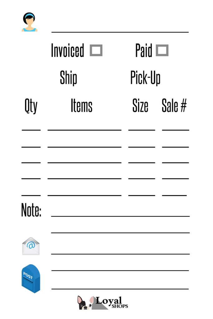 Inventory Pull Card